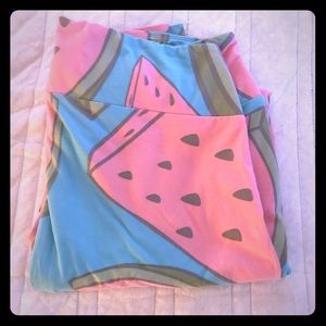 Lularoe watermelon leggings
